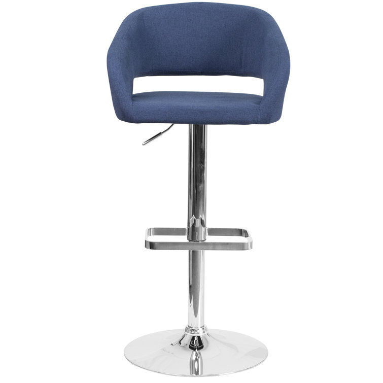 Blue Elephant Tonkin Height Adjustable Swivel Bar Stool & Reviews Wayfair.co.uk